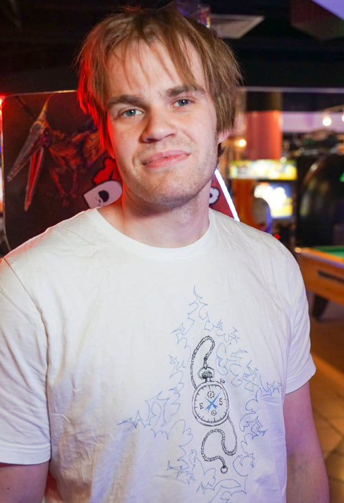 Lightning Tee - White