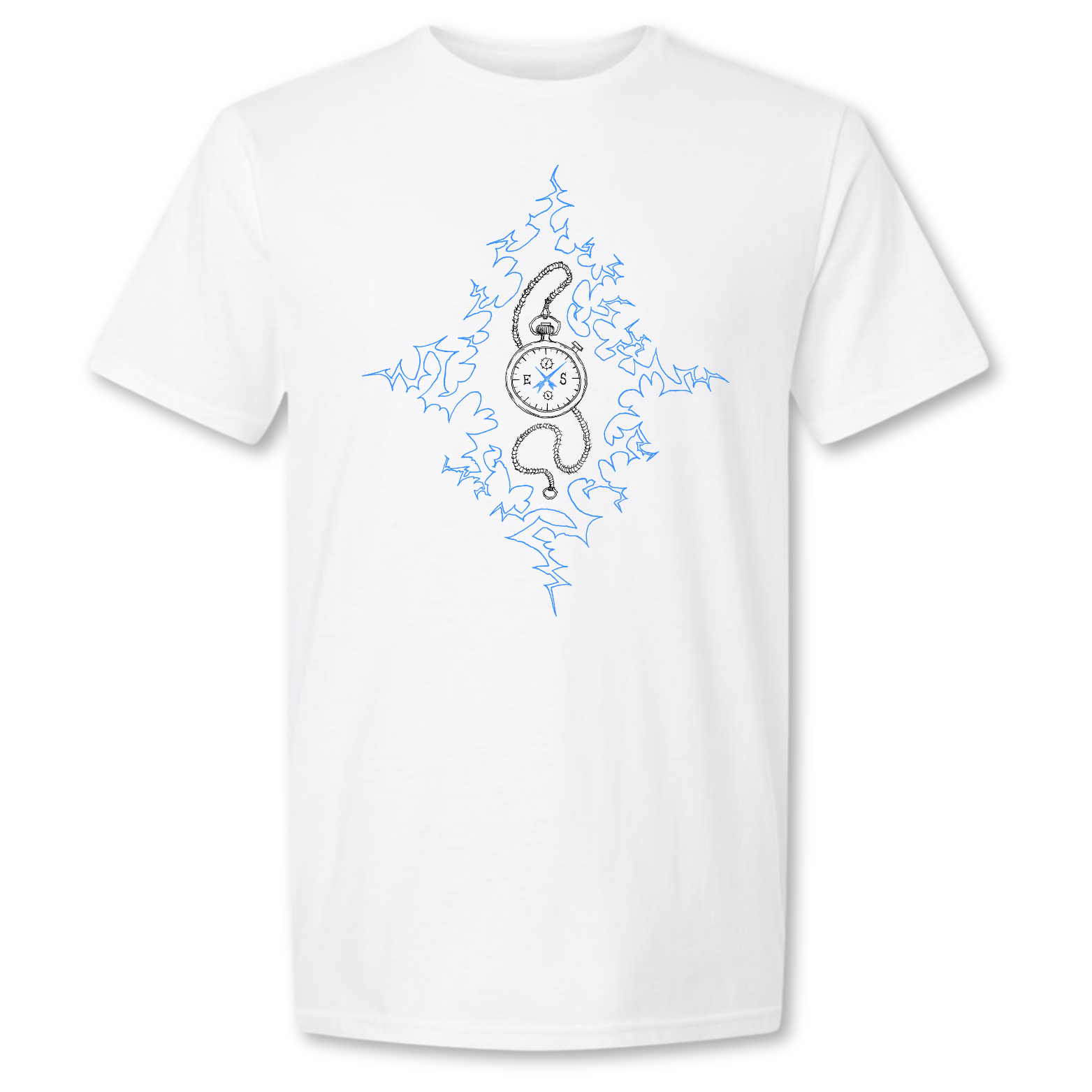 Lightning Tee - White
